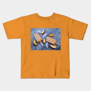 A Summertime Treat, Peach Fruit Bars Kids T-Shirt